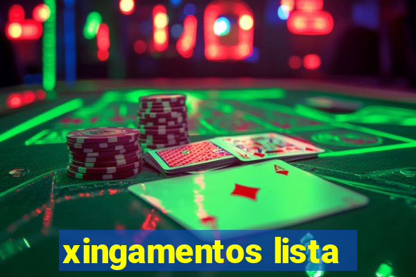 xingamentos lista